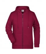 Ladies Ladies' Zip Hoody   OCS Blended & RCS Wine 8656