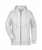 Damen Ladies' Zip Hoody   OCS Blended & RCS Ash 8656