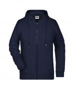 Damen Ladies' Zip Hoody   OCS Blended & RCS Navy 8656