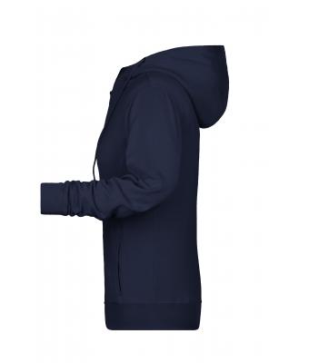 Dames Ladies' Zip Hoody   OCS Blended & RCS Navy 8656