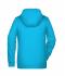 Dames Ladies' Zip Hoody   OCS Blended & RCS Turquoise 8656