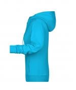 Ladies Ladies' Zip Hoody   OCS Blended & RCS Turquoise 8656