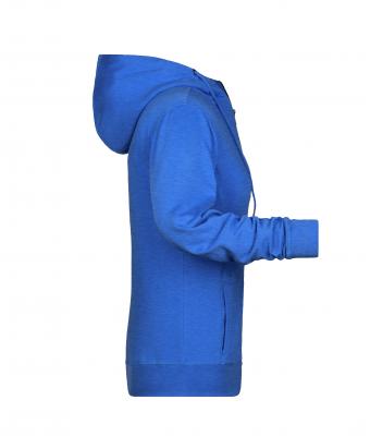 Ladies Ladies' Zip Hoody   OCS Blended & RCS Royal-heather 8656