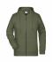 Dames Ladies' Zip Hoody   OCS Blended & RCS Olijf 8656