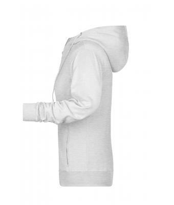 Ladies Ladies' Zip Hoody   OCS Blended & RCS Ash 8656