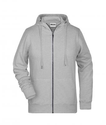 Ladies Ladies' Zip Hoody   OCS Blended & RCS Grey-heather 8656