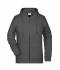 Damen Ladies' Zip Hoody   OCS Blended & RCS Graphite 8656
