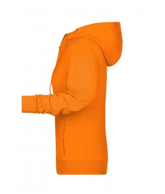 Damen Ladies' Zip Hoody   OCS Blended & RCS Orange 8656