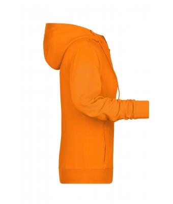 Damen Ladies' Zip Hoody   OCS Blended & RCS Orange 8656