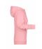 Dames Ladies' Zip Hoody   OCS Blended & RCS Roze-melange 8656