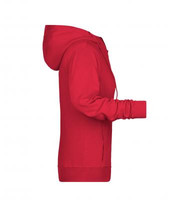 Damen Ladies' Zip Hoody   OCS Blended & RCS Red 8656