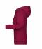 Damen Ladies' Zip Hoody   OCS Blended & RCS Wine 8656