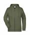Damen Ladies' Zip Hoody   OCS Blended & RCS Olive 8656