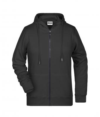 Ladies Ladies' Zip Hoody Black 8656