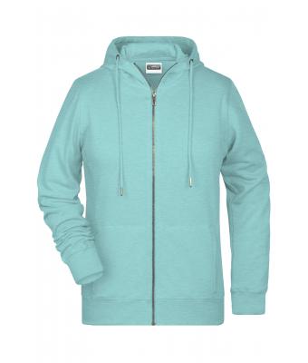 Damen Ladies' Zip Hoody Glacier-melange 8656