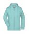 Damen Ladies' Zip Hoody Glacier-melange 8656