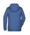 Ladies Ladies' Zip Hoody Light-denim-melange 8656