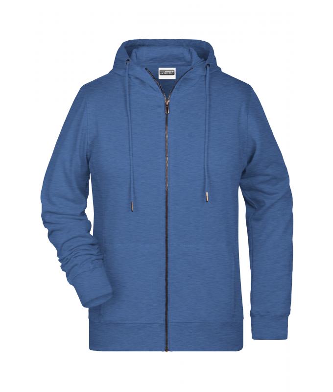 Ladies Ladies' Zip Hoody OCS Blended & RCS Light-denim-melange 8656