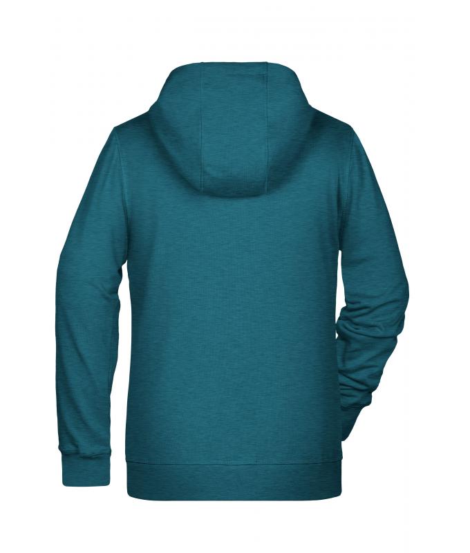 Ladies Ladies' Zip Hoody OCS Blended & RCS Petrol-melange 8656