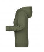 Dames Ladies' Zip Hoody OCS Blended & RCS Olijf 8656