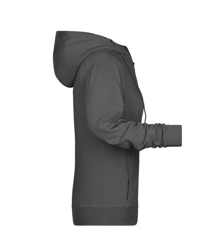 Damen Ladies' Zip Hoody OCS Blended & RCS Graphite 8656