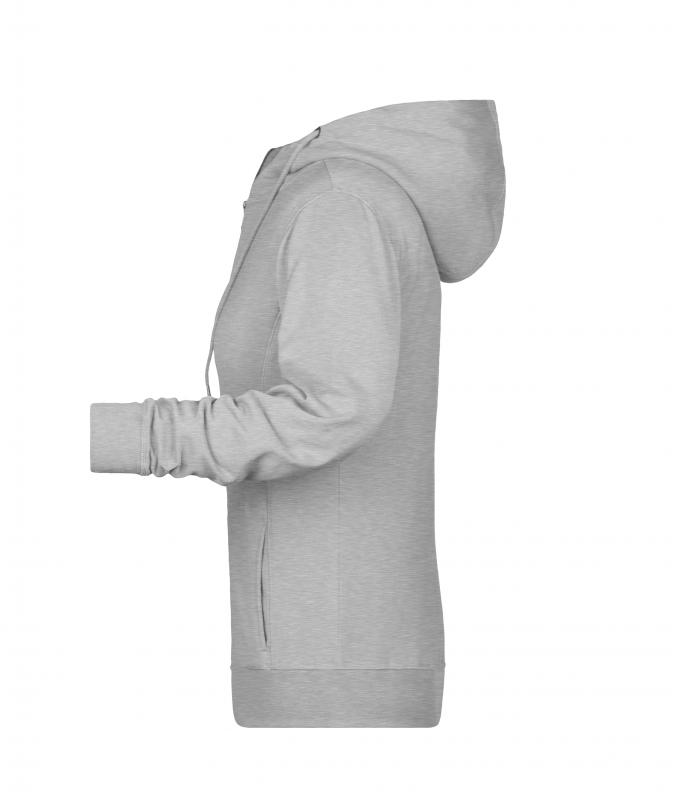 Dames Ladies' Zip Hoody OCS Blended & RCS Heather-grijs 8656