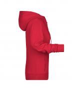 Dames Ladies' Zip Hoody OCS Blended & RCS Rood 8656