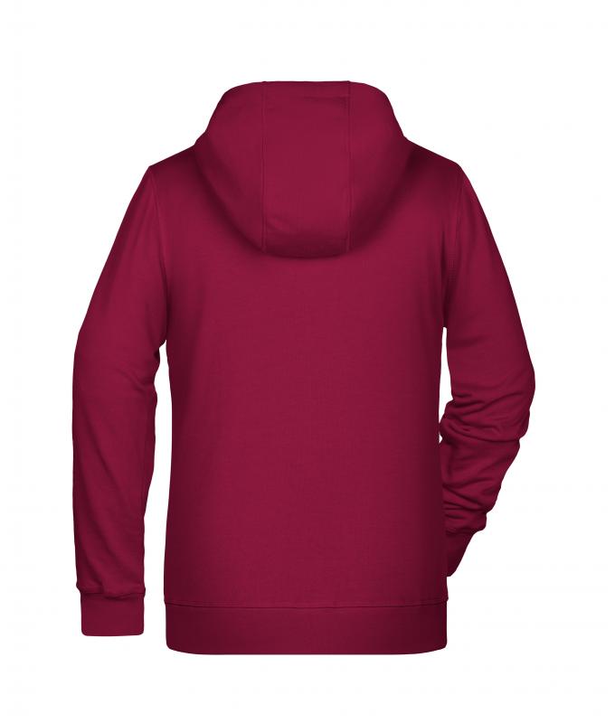 Dames Ladies' Zip Hoody OCS Blended & RCS Wijnrood 8656