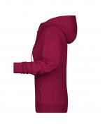 Damen Ladies' Zip Hoody OCS Blended & RCS Wine 8656
