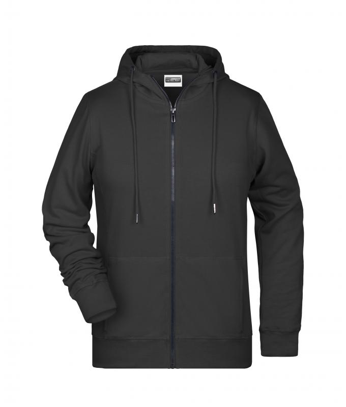 Dames Ladies' Zip Hoody OCS Blended & RCS Zwart 8656