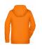 Damen Ladies' Zip Hoody Orange 8656