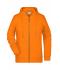 Damen Ladies' Zip Hoody Orange 8656