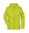 Ladies Ladies' Zip Hoody Acid-yellow 8656