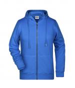 Femme Sweat-shirt zippé à capuche femme   OCS Blended & RCS Cobalt 8656