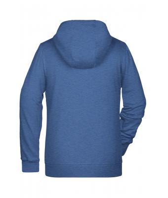 Femme Sweat-shirt zippé à capuche femme   OCS Blended & RCS Denim-clair-mélange 8656