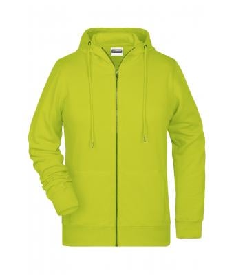 Femme Sweat-shirt zippé à capuche femme   OCS Blended & RCS Jaune-acide 8656