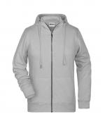 Femme Sweat-shirt zippé à capuche femme   OCS Blended & RCS Gris-chiné 8656