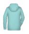 Femme Sweat-shirt zippé à capuche femme Glacier-mélange 8656