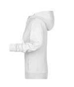 Femme Sweat-shirt zippé à capuche femme OCS Blended & RCS Blanc 8656