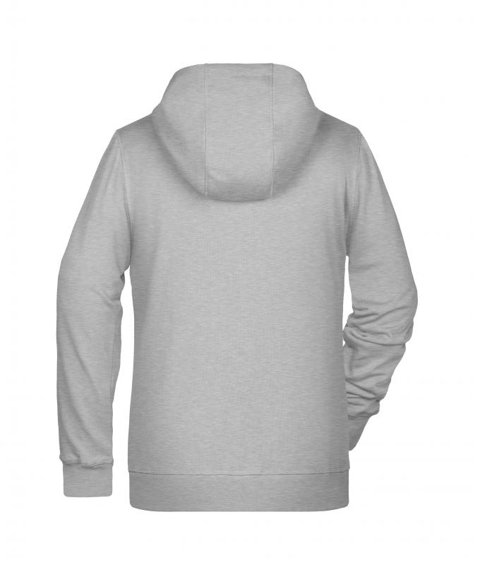 Femme Sweat-shirt zippé à capuche femme OCS Blended & RCS Gris-chiné 8656
