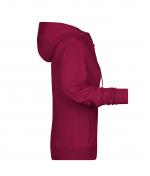 Femme Sweat-shirt zippé à capuche femme OCS Blended & RCS Vin 8656