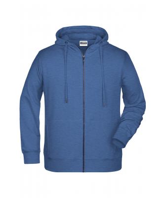 Herren Men's Zip Hoody   OCS Blended & RCS Light-denim-melange 8657