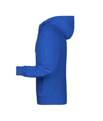 Herren Men's Zip Hoody   OCS Blended & RCS Royal-heather 8657