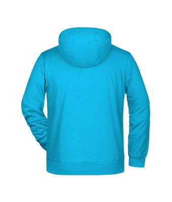 Men Men's Zip Hoody   OCS Blended & RCS Turquoise 8657