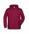 Herren Men's Zip Hoody   OCS Blended & RCS Wine 8657