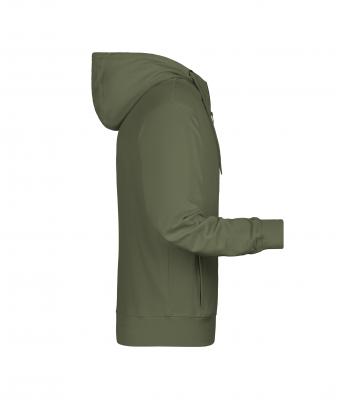 Men Men's Zip Hoody   OCS Blended & RCS Olive 8657
