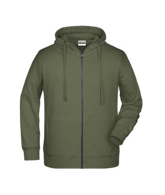 Heren Men's Zip Hoody   OCS Blended & RCS Olijf 8657
