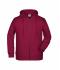 Men Men's Zip Hoody   OCS Blended & RCS Wine 8657
