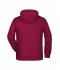 Men Men's Zip Hoody   OCS Blended & RCS Wine 8657