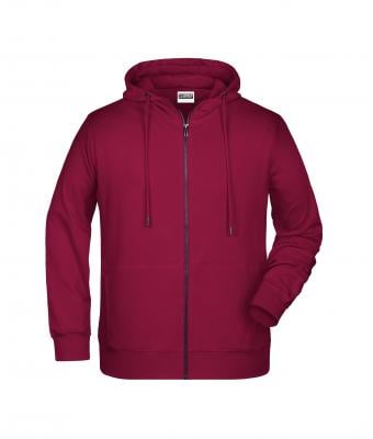 Men Men's Zip Hoody   OCS Blended & RCS Wine 8657
